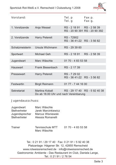 Qualität ohne Kompromisse - Rot Weiss remscheid