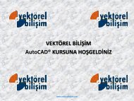 AutoCAD Kursu Tanıtım Dersi Sunumu