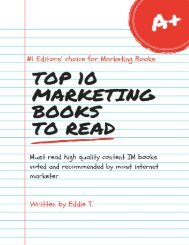 Top 10 Marketing Books to Read