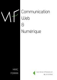 Portfolio Communication Web & Numérique v2 - Marc Ferrari