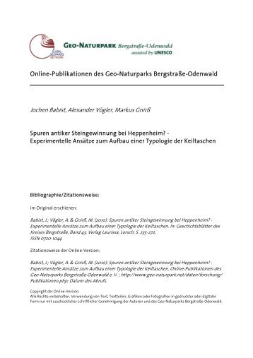 Download PDF - Geo-Naturpark Bergstraße Odenwald