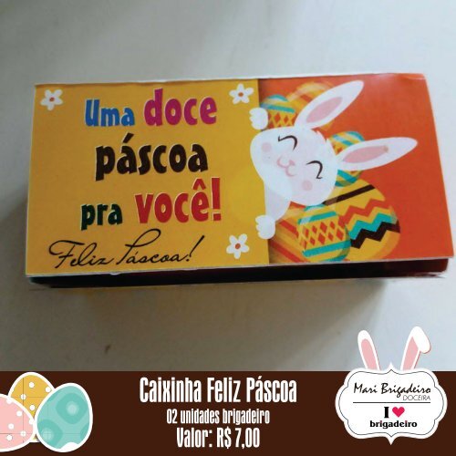 Mari Brigadeiro Páscoa 2017