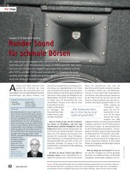 Runder Sound für schmale Börsen Runder Sound für schmale Börsen