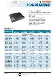 HDD60 SERIES