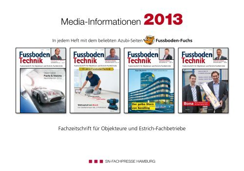 Fussboden Technik - beim SN-Fachpresse Verlag