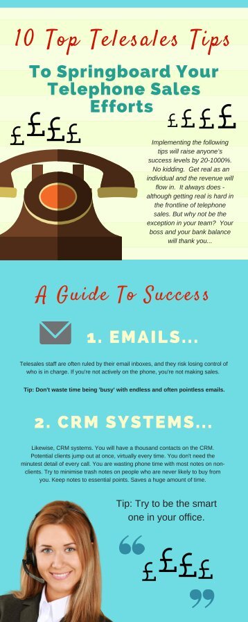 top telesales training tips to help you succeed