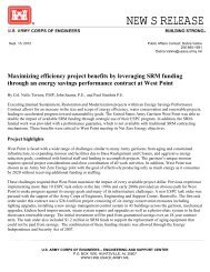 Maximizing efficiency project benefits by leveraging SRM funding ...
