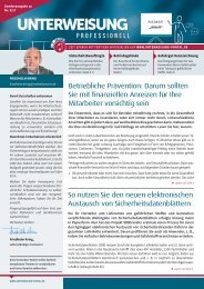 Unterweisung professionell_Nr. 3_17_Sonderausgabe