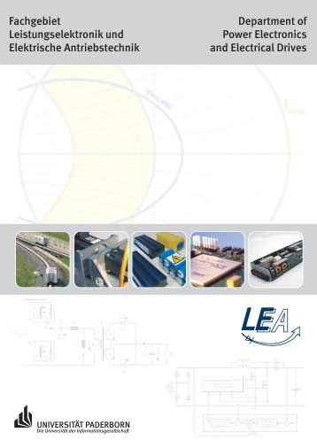 LEA Broschüre - Fachgebiet Leistungselektronik und Elektrische ...