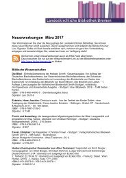 Biblio_Neuerwerbungen_März_2017
