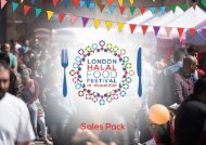 London Halal Food Festival Sales Pack