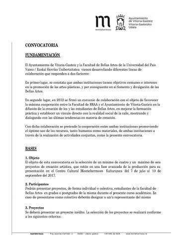 CONVOCATORIA