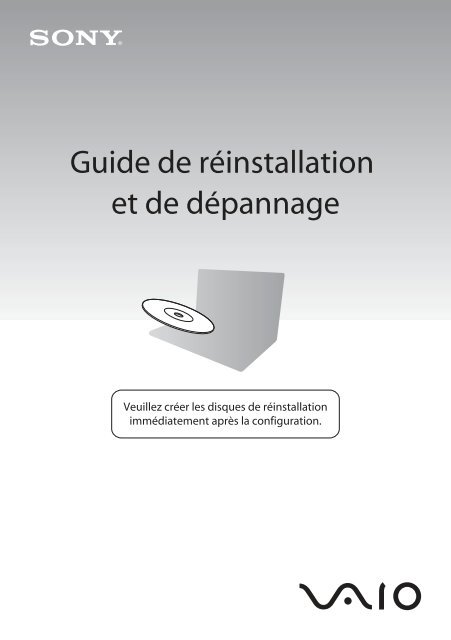 Sony VPCM11M1E - VPCM11M1E Guide de d&eacute;pannage Fran&ccedil;ais