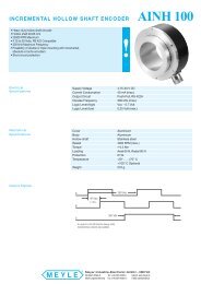 incremental hollow shaft encoder - MEYLE - Meyer Industrie Electronic