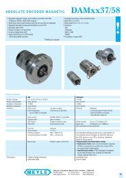 absolute encoder magnetic - MEYLE - Meyer Industrie Electronic