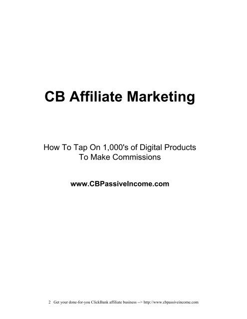 CBAffiliateMarketing