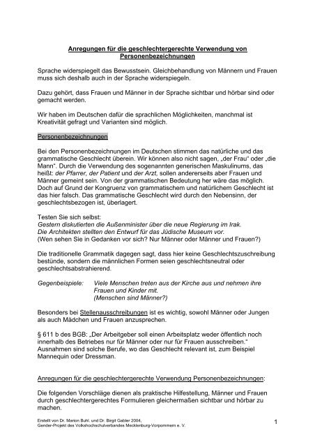 Zum Arbeitsmaterial - Volkshochschulverband Mecklenburg ...