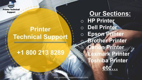 Printer technica support service