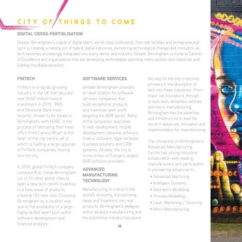 Greater Birmingham TECH brochure 2017