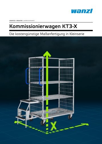 Kommissionierwagen KT3-X