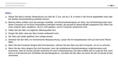 Sony VGN-NW26MRG - VGN-NW26MRG Mode d'emploi Allemand