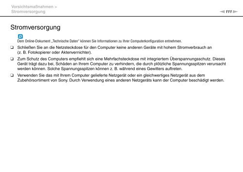 Sony VGN-NW26MRG - VGN-NW26MRG Mode d'emploi Allemand