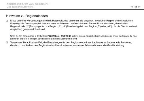 Sony VGN-NW26MRG - VGN-NW26MRG Mode d'emploi Allemand