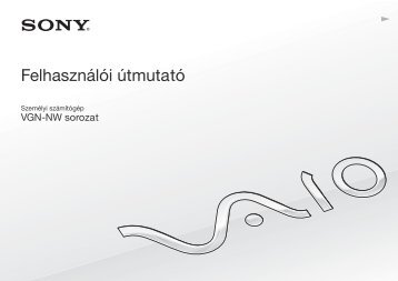 Sony VGN-NW26MRG - VGN-NW26MRG Mode d'emploi Hongrois