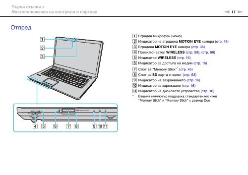 Sony VGN-NW26MRG - VGN-NW26MRG Mode d'emploi Bulgare