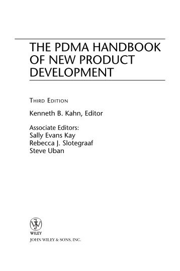 206189008-The-PDMA-Handbook-of-New-Product-Development-2013
