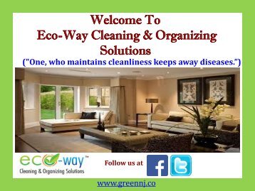 Housekeeping Services in Montclair||Eco-Way Cleaning & Organizing Solutions
