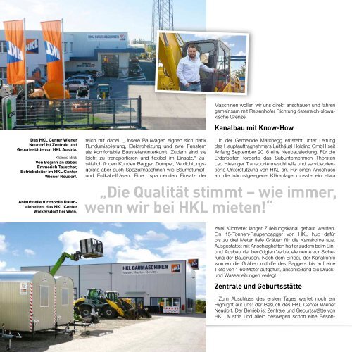 HKL MIETPARK MAGAZIN | Frühjahr 2017