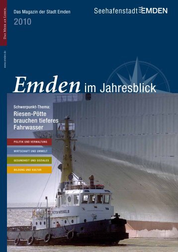 Das Magazin der Stadt Emden - Jahresbericht 2010