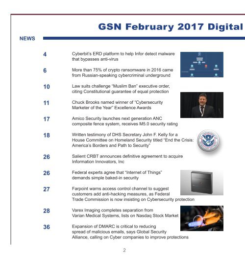 Government Security News February 2017 Digital Edition