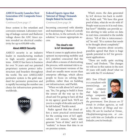 Government Security News February 2017 Digital Edition