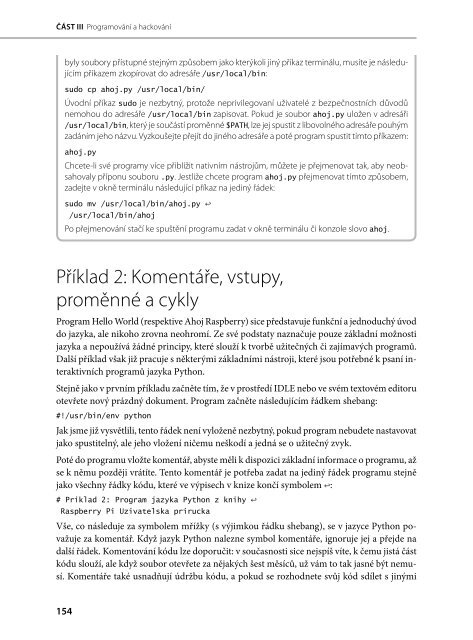 Raspberry Pi - Uživatelská příručka