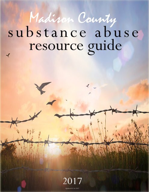 s u b s t a n c e a b u s e resource guide