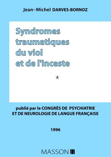 Syndromes traumatiques du viol et de l'inceste - Crifip