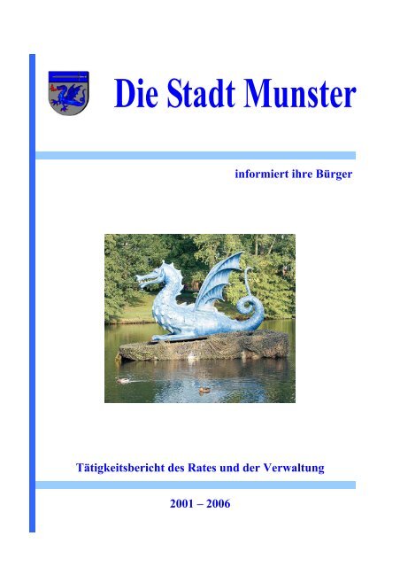 Tätigkeitsbericht 2001 - 2006 - Stadt Munster