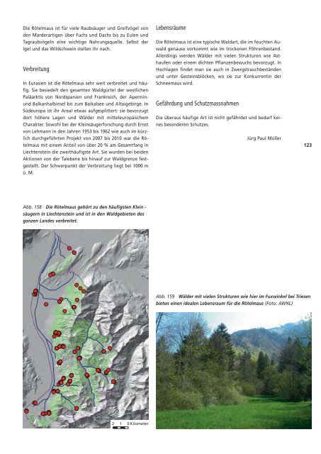 Die Säugetiere des Fürstentums Liechtenstein (Mammalia)