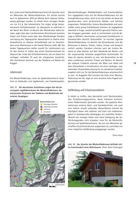 Die Säugetiere des Fürstentums Liechtenstein (Mammalia)