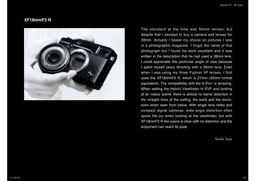 FUJIFILM X-Pro1 Photographes's Guidebook