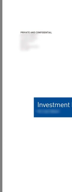 Sample investment performance report www.fiveraday.co.uk May-Oct 2016 Balanced Risk