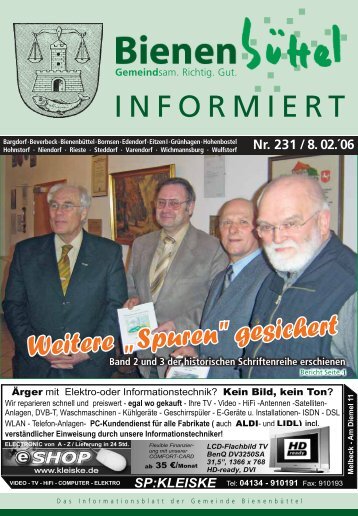 INFORMIERT - Gemeinde Bienenbüttel