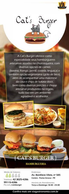 Via Gastronomia - Ponta Grossa (PR) - Edição 01
