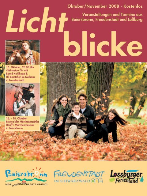 Oktober/November 2008 - Gemeinde Baiersbronn