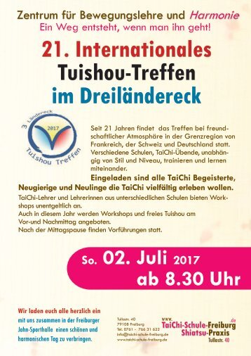 Internationales Tuishou-Treffen 