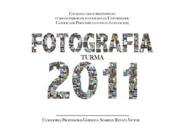Catálogo Formandos Fotografia Unicap 2011
