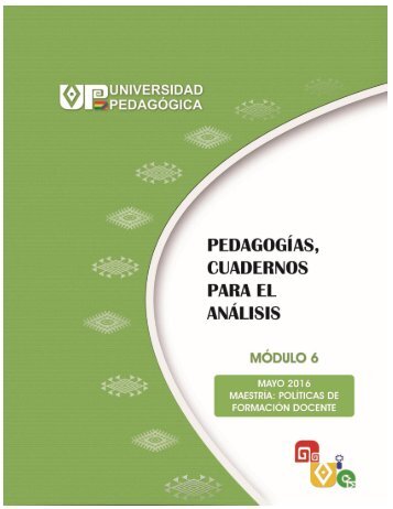 Pedagogías, cuadernos para el análisis M6PDF