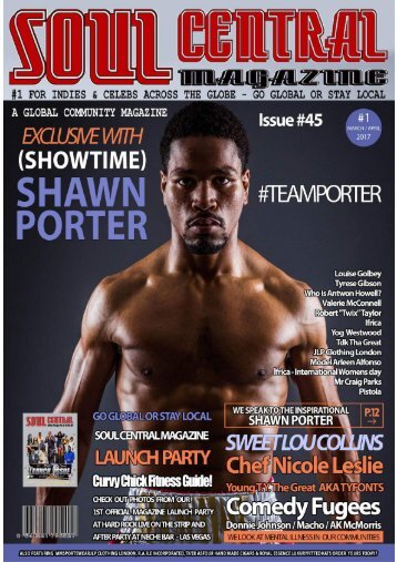 Soul Central Magazine March April Edition #45 #Sports Celebrity >>>